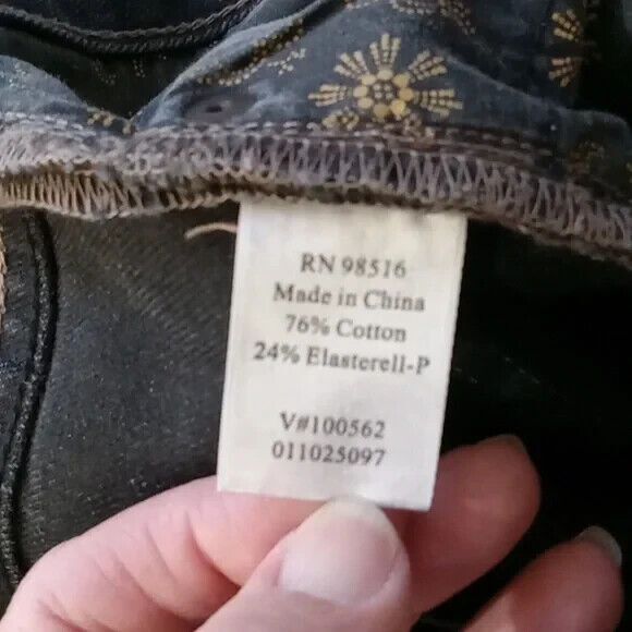 Coldwater Creek size 4 black jeans - Picture 13 of 14